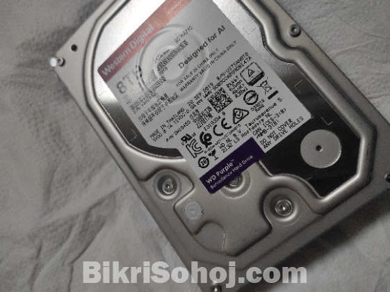 Western Digital purple new 8TB Hard Disk